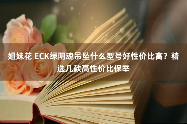 姐妹花 ECK绿阴魂吊坠什么型号好性价比高？精选几款高性价比保举